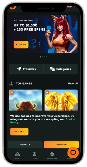 FoxSlots Mobile App